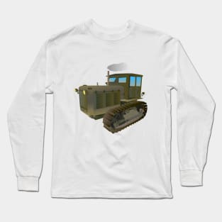 Soviet Vector Tractor Long Sleeve T-Shirt